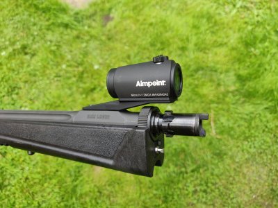 Ruger PC Carbine aimpoint micro red dot optic sight mount