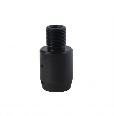 Muzzle adaptor for Ruger 1022 steel 1/2-20 -Black
